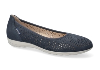 chaussure mephisto Ballerines elsie perf bleu jean